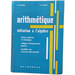 arithmétique initiation à l'algebre