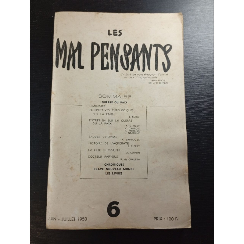 Les Mal Penseants 6