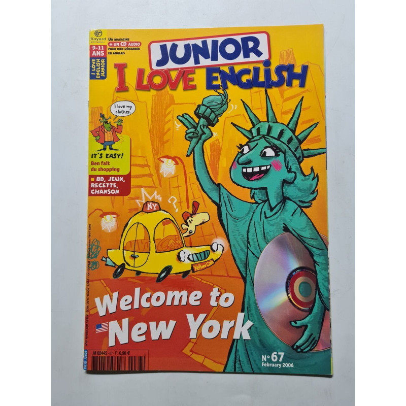 Junior i love english Welcome to New York nº 67