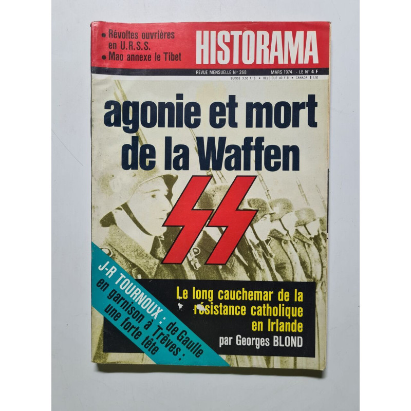Historama nº 268 agonie et mort de la waffen