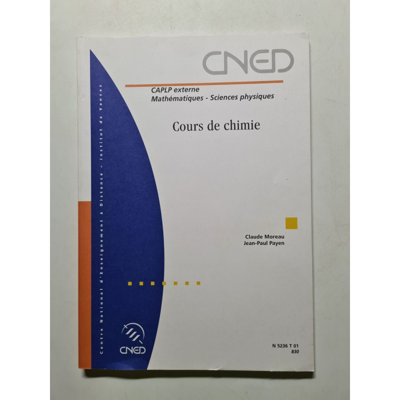 Cours de chimie
