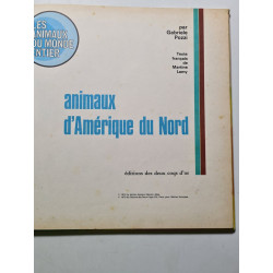 Animaux d'Amérique du Nord