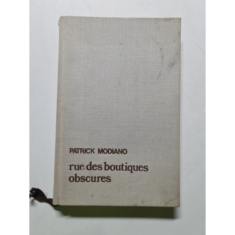 Rue des boutiques obscures - 1978