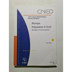 Physique Préparation à l'écrit