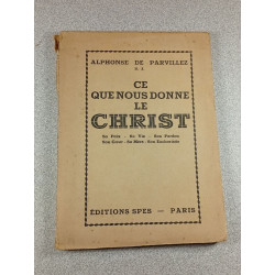 Ce que nous donne le christ