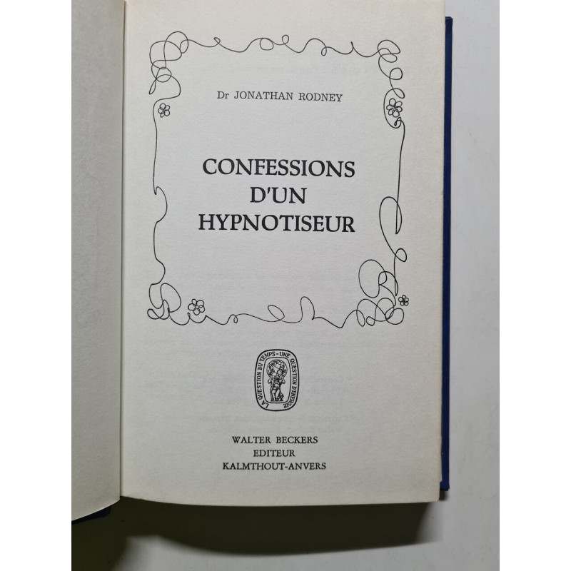 Confessions d'un hypnotiseur - 1959