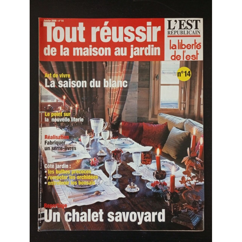 Tout réussir de la maison au jardin N.14 - Janvier 2006