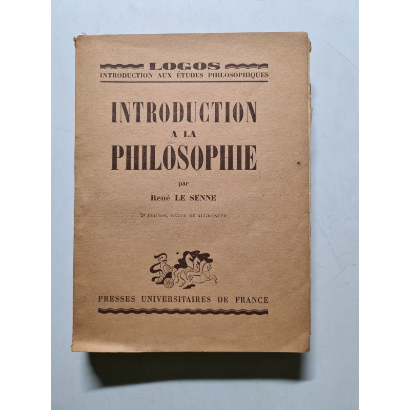Introduction à la Philosophie - 1947