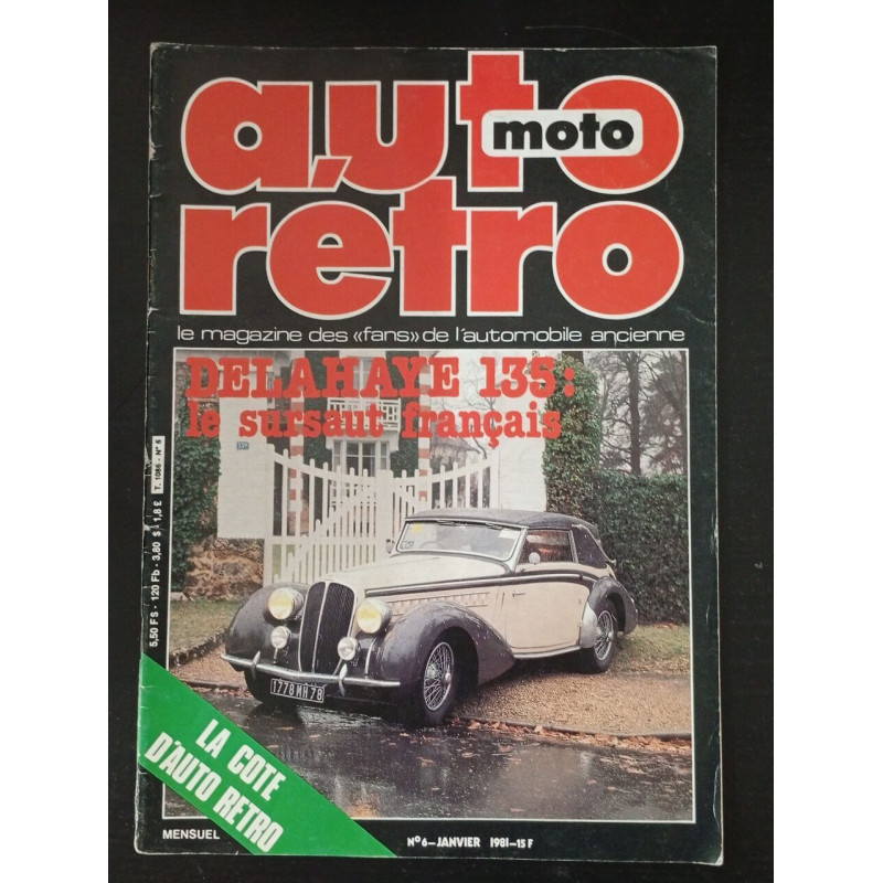 Auto Moto Retro N.6 - Janvier 1981
