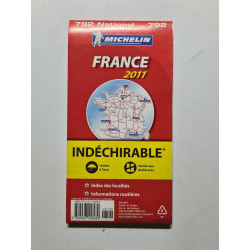 MICHELIN Nationalkarte Frankreich: widerstandsfähiges Papier...