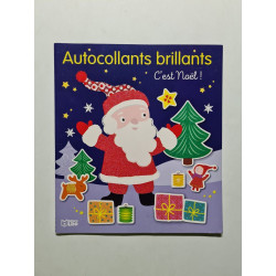 Autocollants brillants c'est noel