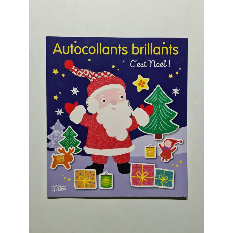 Autocollants brillants c'est noel