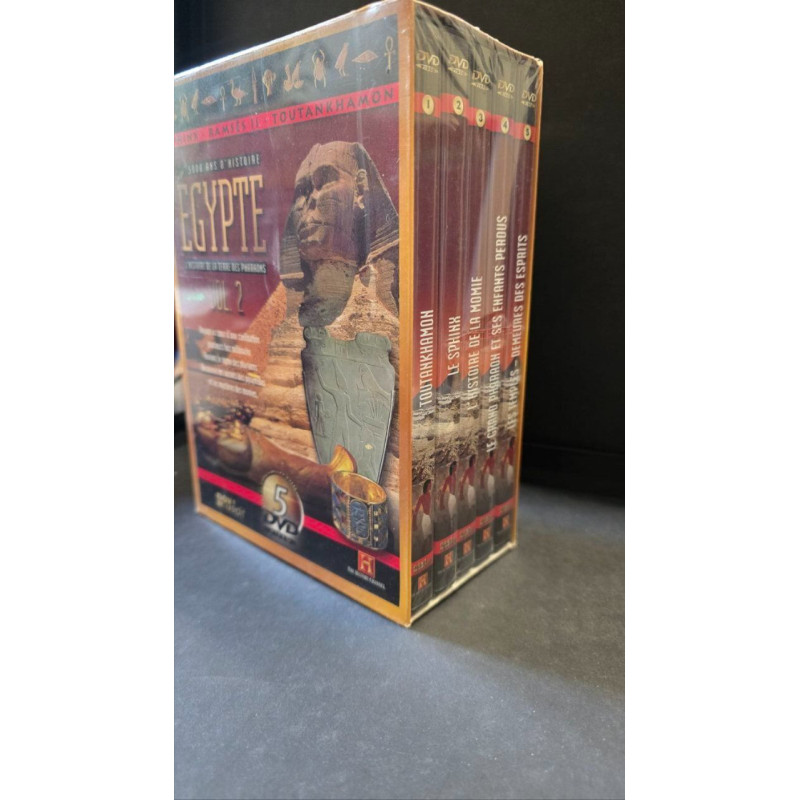 Coffret 5000 ans d'histoire : Egypte l'histoire de la terre des...