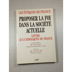 Lettre aux catholiques de France 1996 Proposer la foi dans la...
