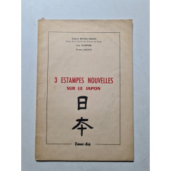 3 estampes nouvelles sur le Japon