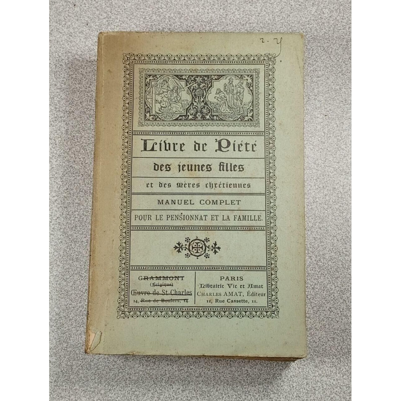 Le livre de Piete des jeunes filles et des sœurs chrétiennes