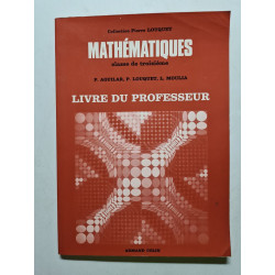 Livre du professeur - mathématique 1960