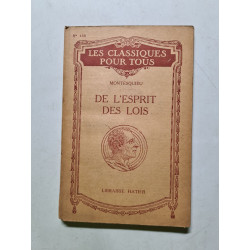 De l'esprit des lois - nº 158