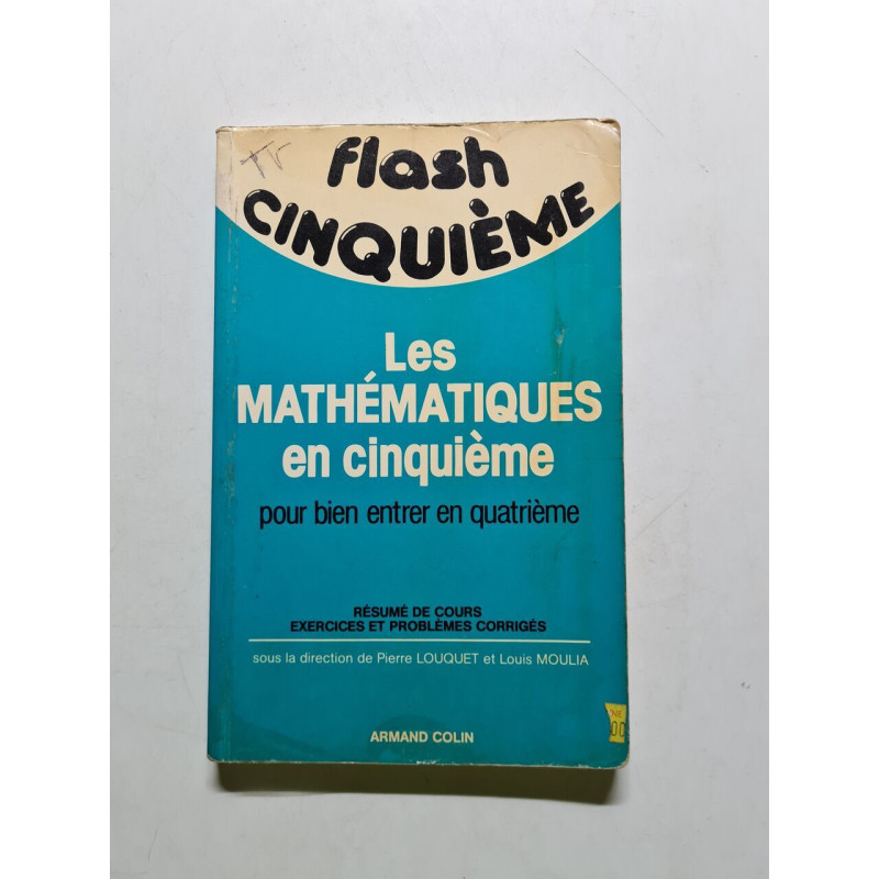 Flash Cinquième pour bien entrer en quatrieme