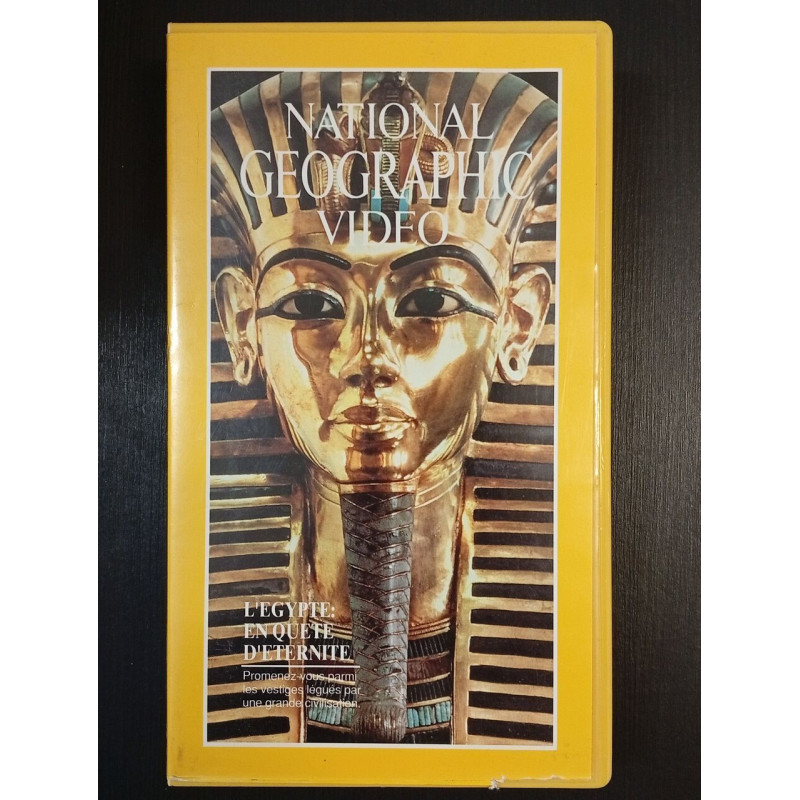 VHS - National Geographic Video: L'Egypte en quête d'éternité