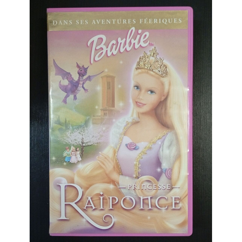 VHS - Barbie : Princesse Raiponce