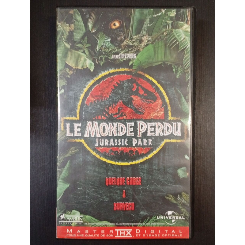 Vhs - Jurassic park : Quelque chose a survecu
