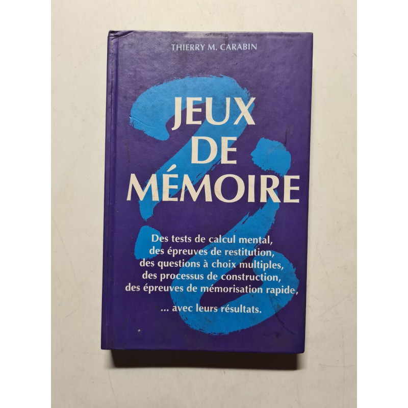 Jeux de mémoire