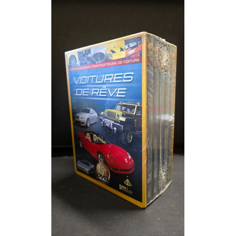 Voitures de reve 5 dvd - Neuf sous blister
