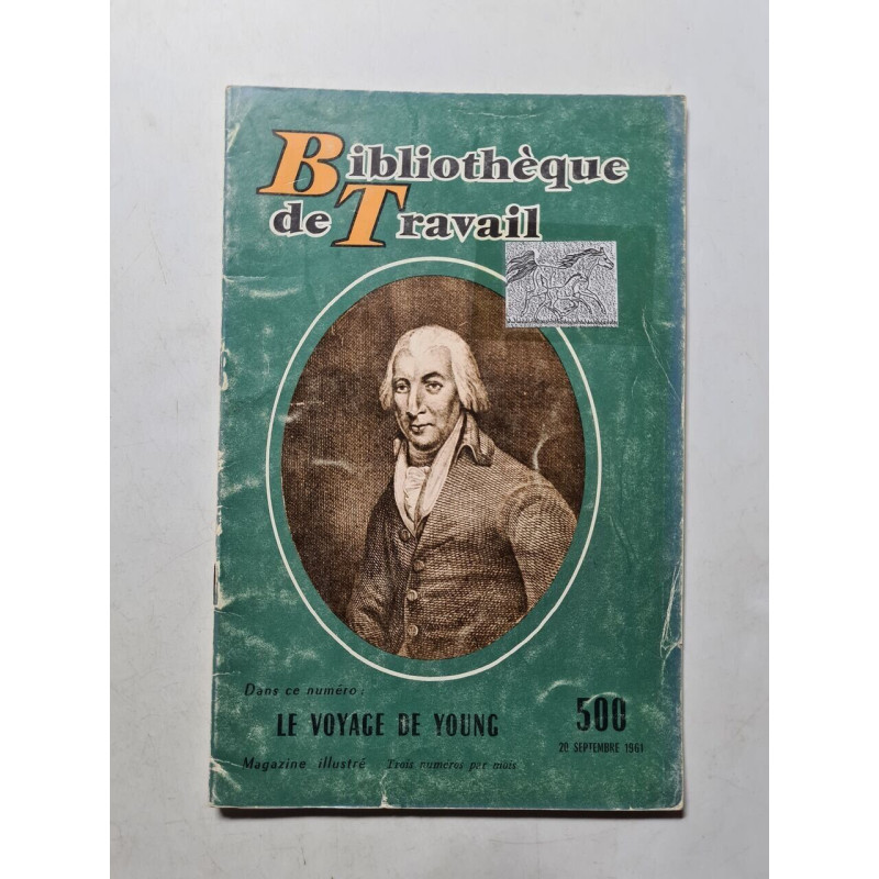 Bibliotheque de Travail le voyage de young nº 500   1961