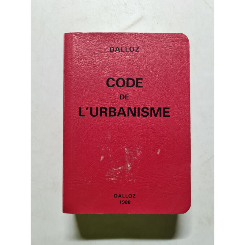 Code de l'urbanisme - 1988