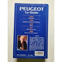 Peugeot le guide - 2006 - guide gastronomique france