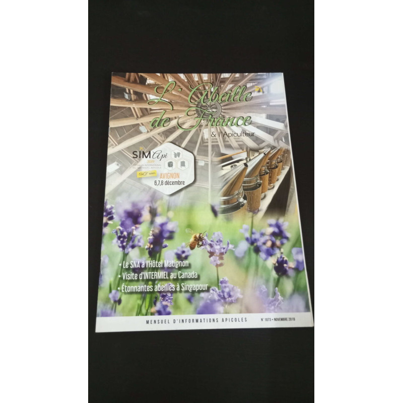 L'Abeille de France et Apiculteur Nº1073 / Novembre 2019