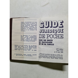 Guide juridique de poche