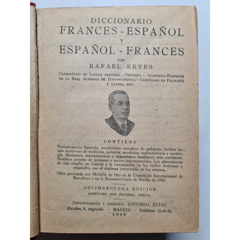 Diccionario francés-español y español-francés