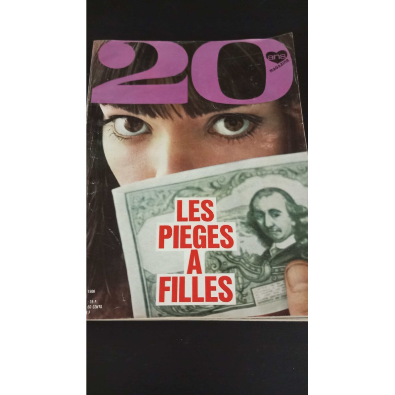 Magazine mode fashion 20 ANS french 54 octobre 1966
