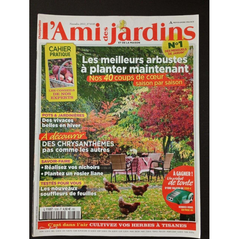 L'Ami des jardins N.1036 - Novembre 2013