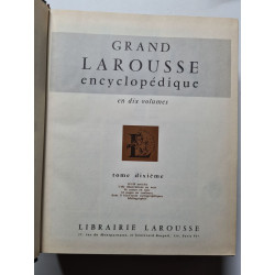 Grand Larousse encyclopédique 10