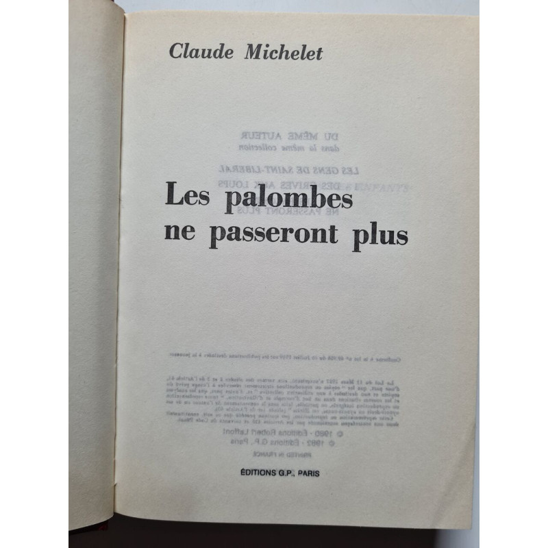 Les palombes ne passeront plus