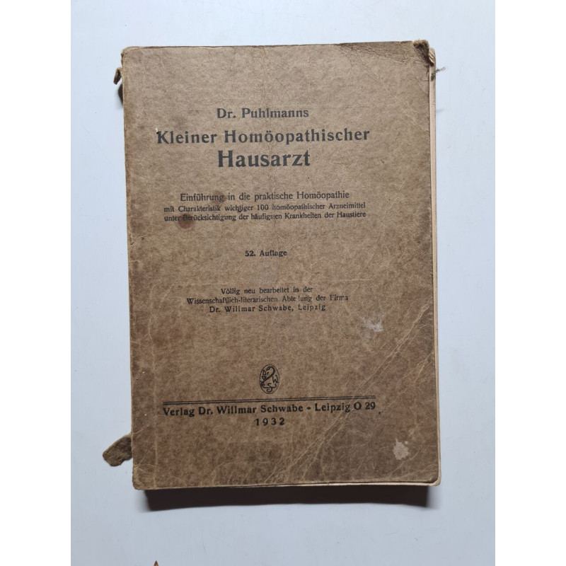 Kleiner Homöopathischer Hausarzt