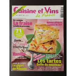 Cuisine et Vins de France nº 139 / avril-mai