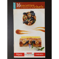 16 recettes de chefs créées et élaborées par des chefs