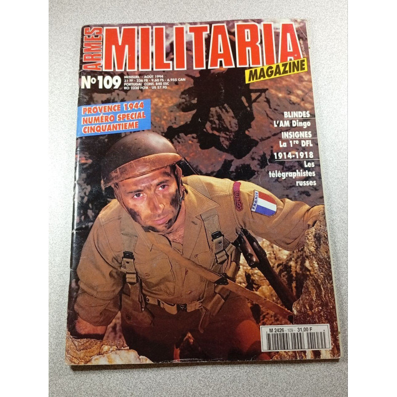 Armes Militaria Magazine n°109