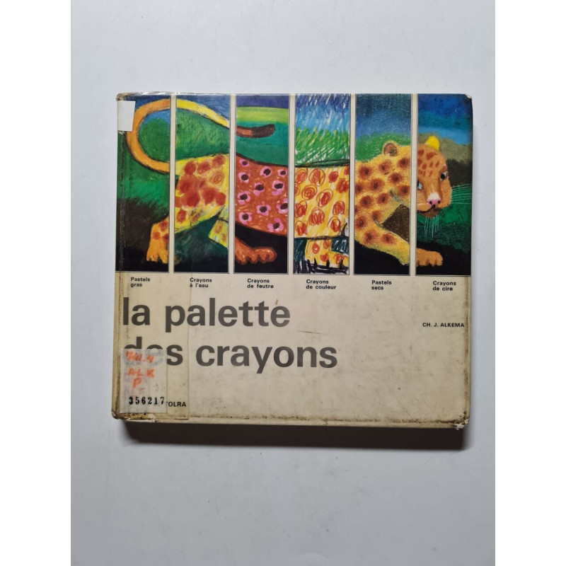 La palette des crayons
