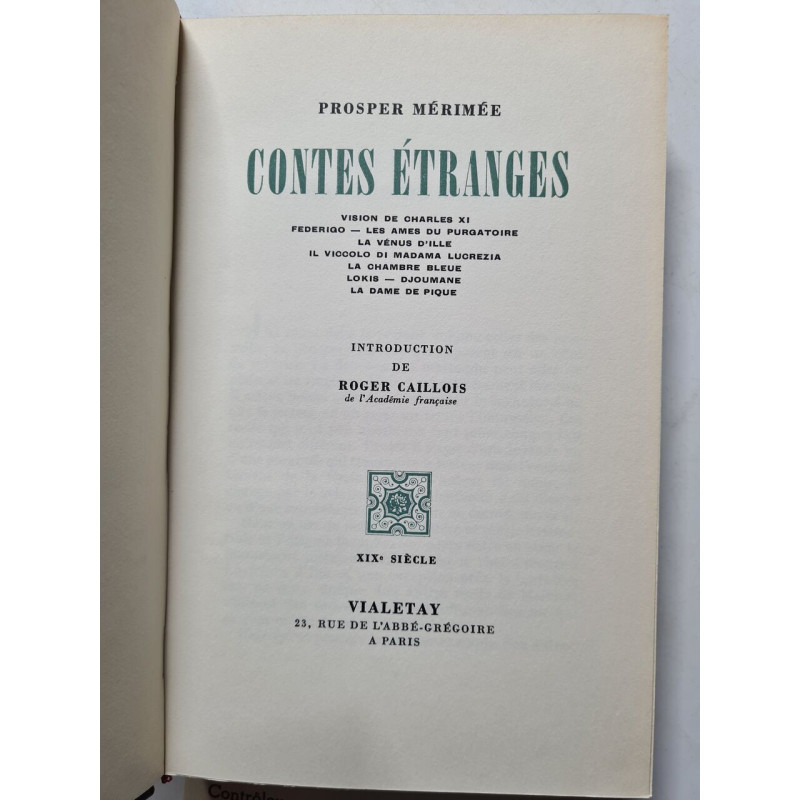 Contes étranges - 1972