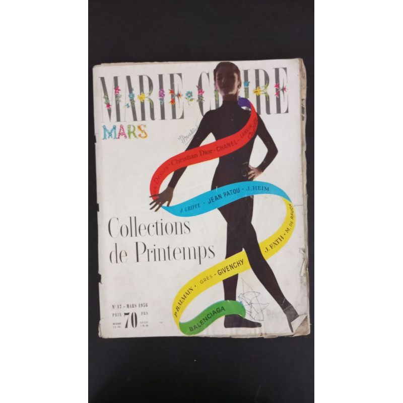 Marie Claire Nº17 Collections de Printemps / Mars 1956
