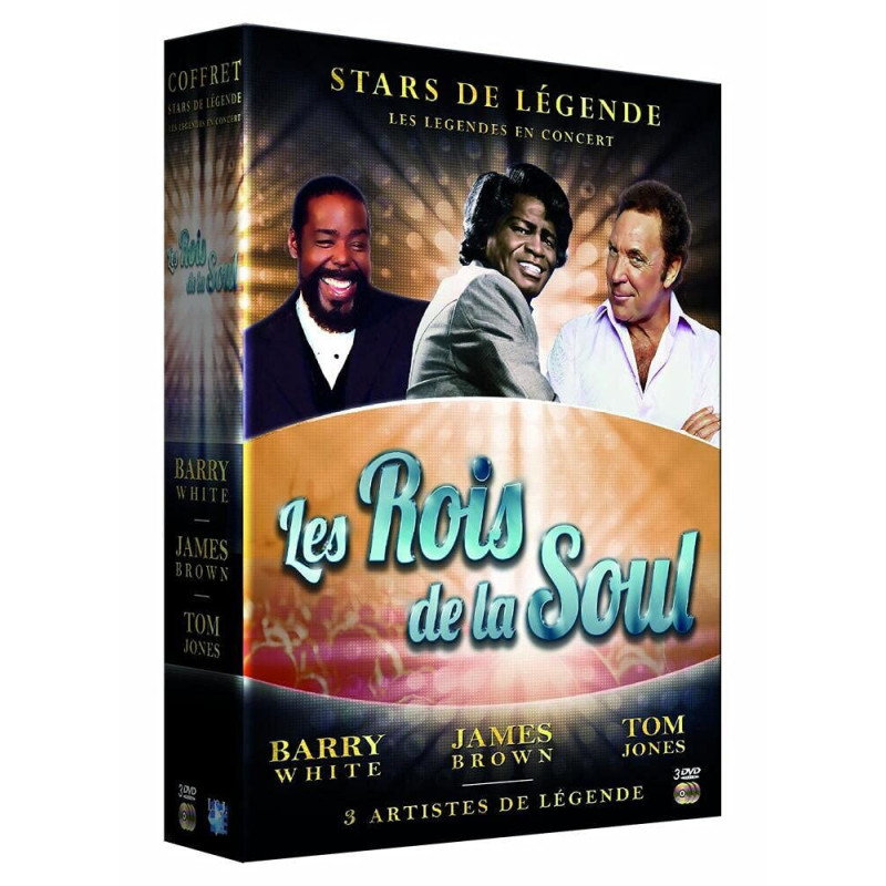 Stars de légende : les rois de la soul : barry white , james brown...