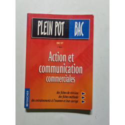 Action et communication commerciales: Bac STT