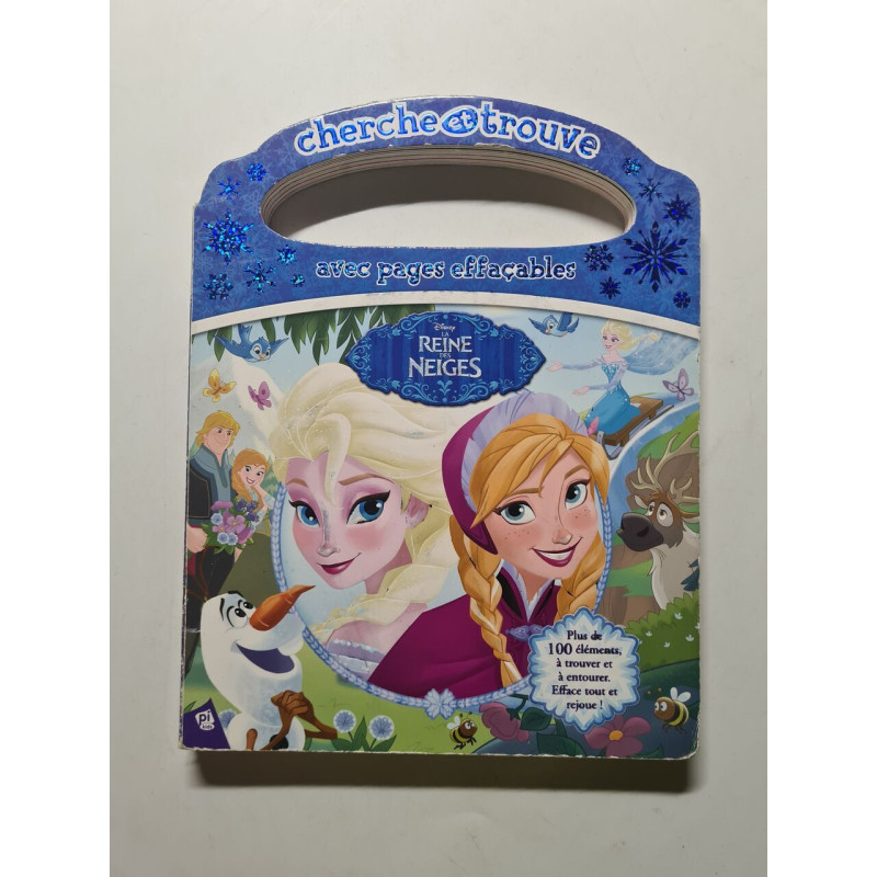 LA REINE DES NEIGES - CHERCHE ET TROUVE MAGIQUE EFFACABLE: Avec...