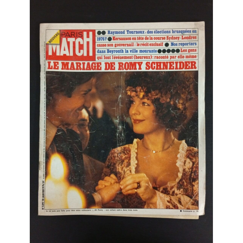 Paris Match N.1389 - Janvier 1976