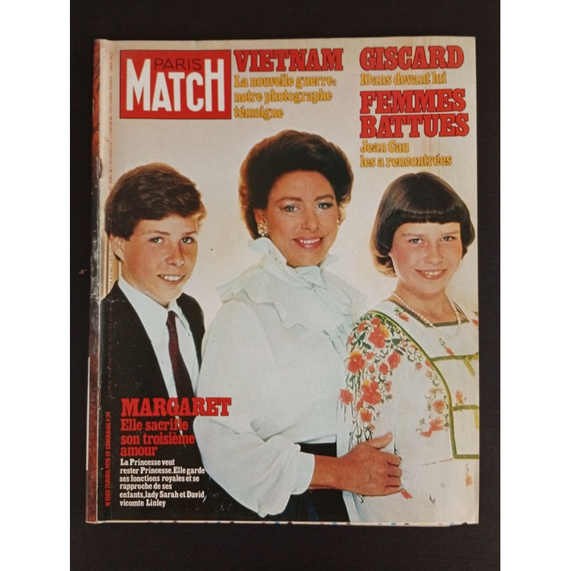 Paris Match N.1508 - Avril 1978